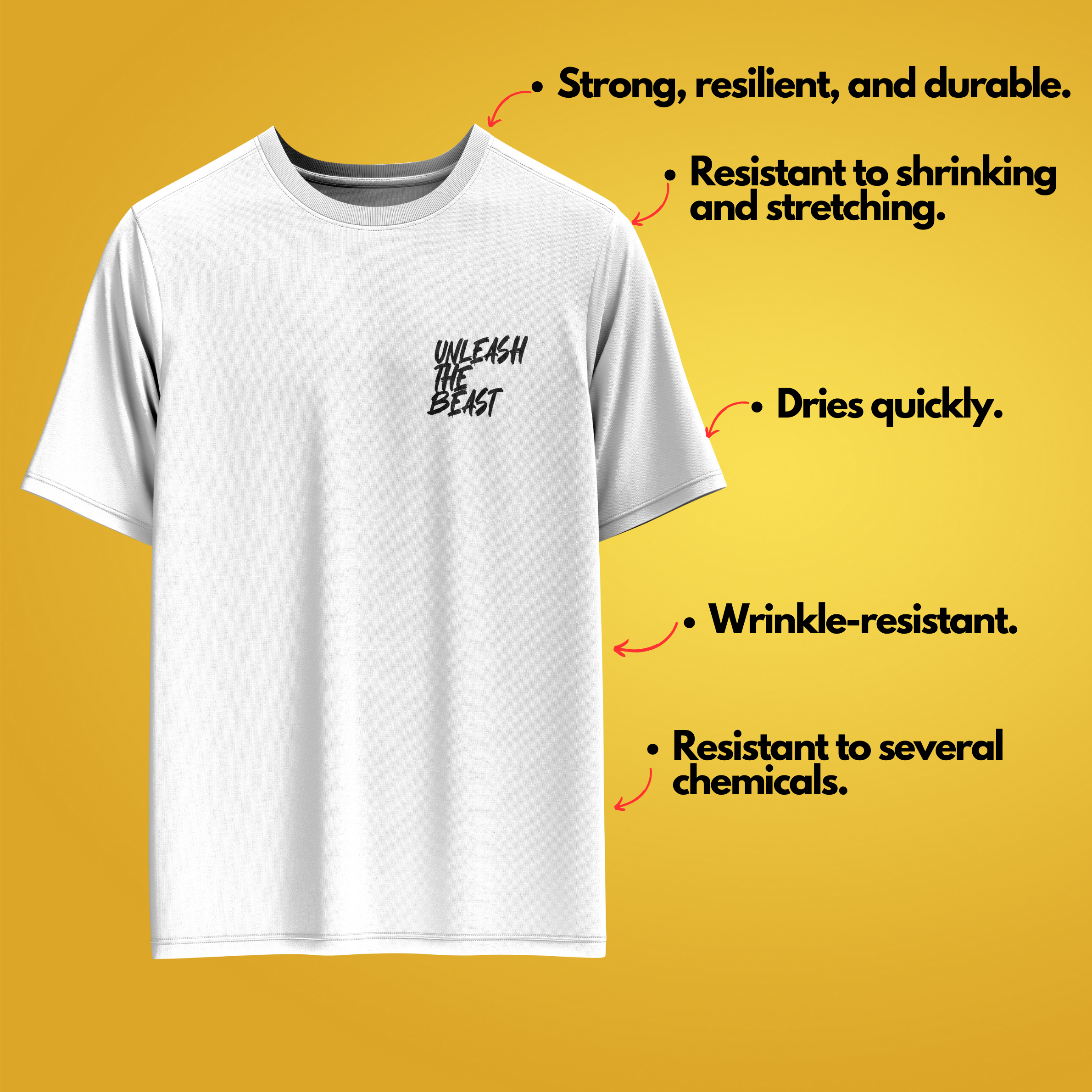 Unleash The Beast Oversized T-shirt for Bikers