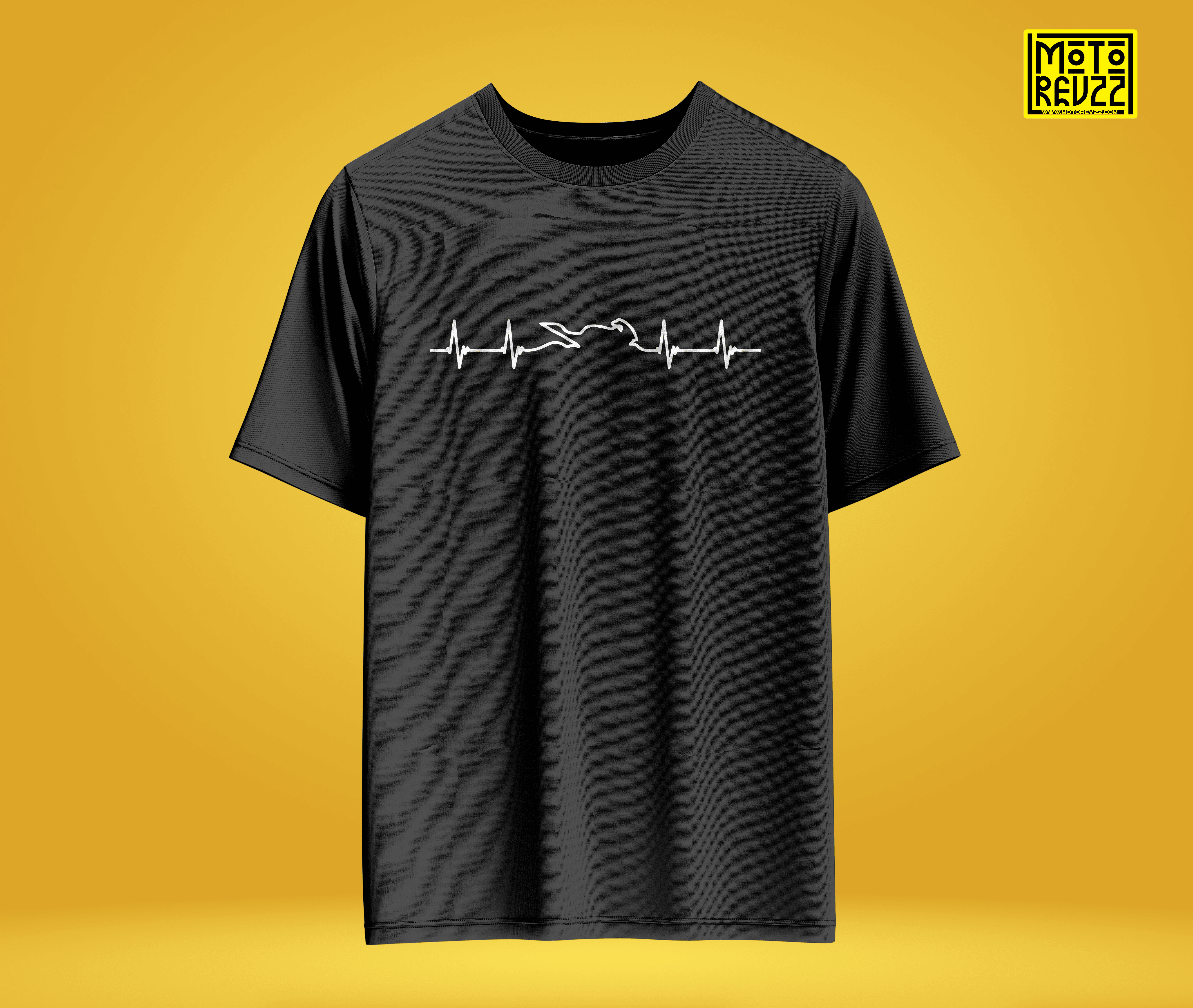Heartbeat of a Biker Oversized T-Shirt