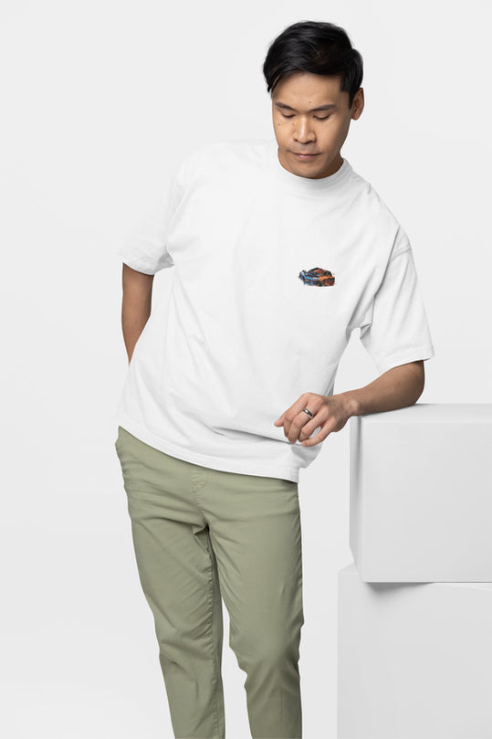 Feel The KMPH Rush Oversized T-shirt for Car Lovers