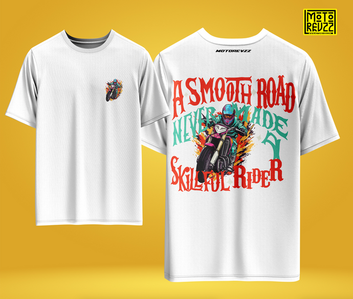 Skillful Rider Oversized T-shirt for Biker