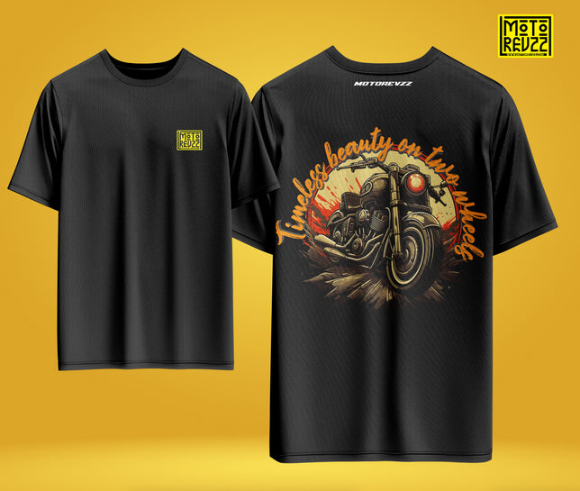 Timeless Beauty Oversized T-shirt for Bikers