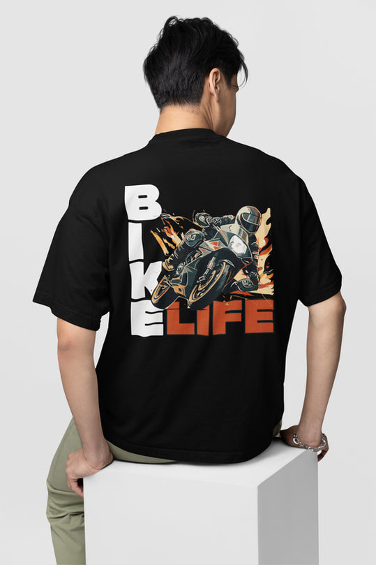 Bike Life Oversized T-shirt for Bikers