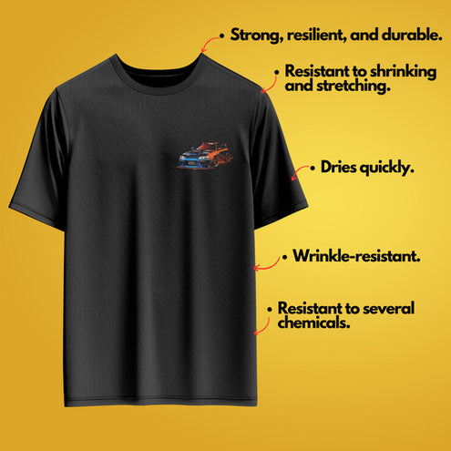 Feel The KMPH Rush Oversized T-shirt for Car Lovers