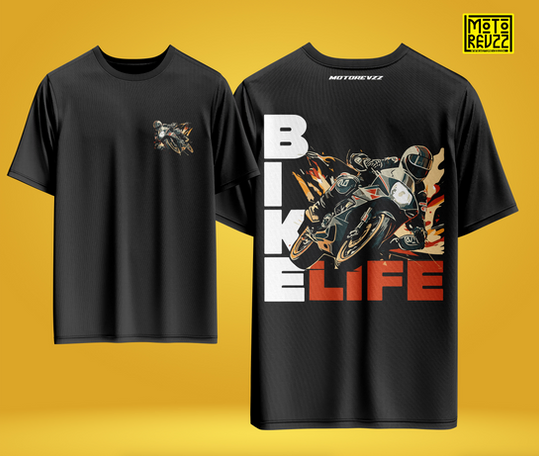 Bike Life Oversized T-shirt for Bikers