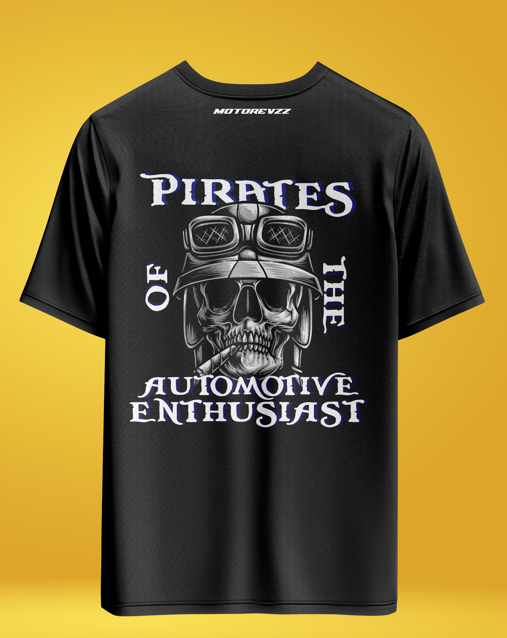 Pirates of the Automotive Enthusiast Oversized T-shirt for Bikers