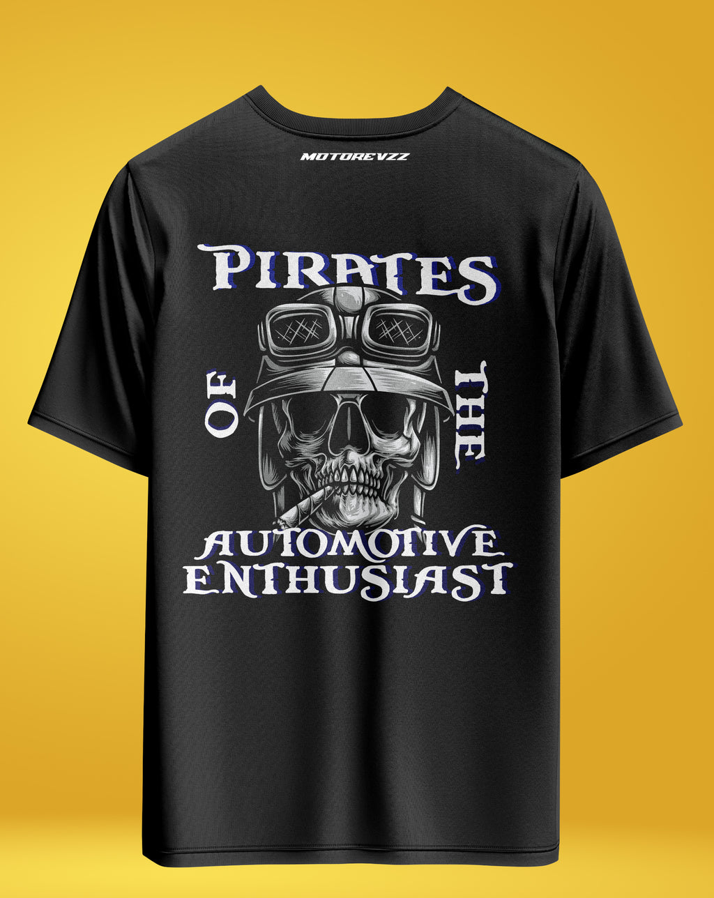 Pirates of the Automotive Enthusiast Oversized T-shirt for Bikers