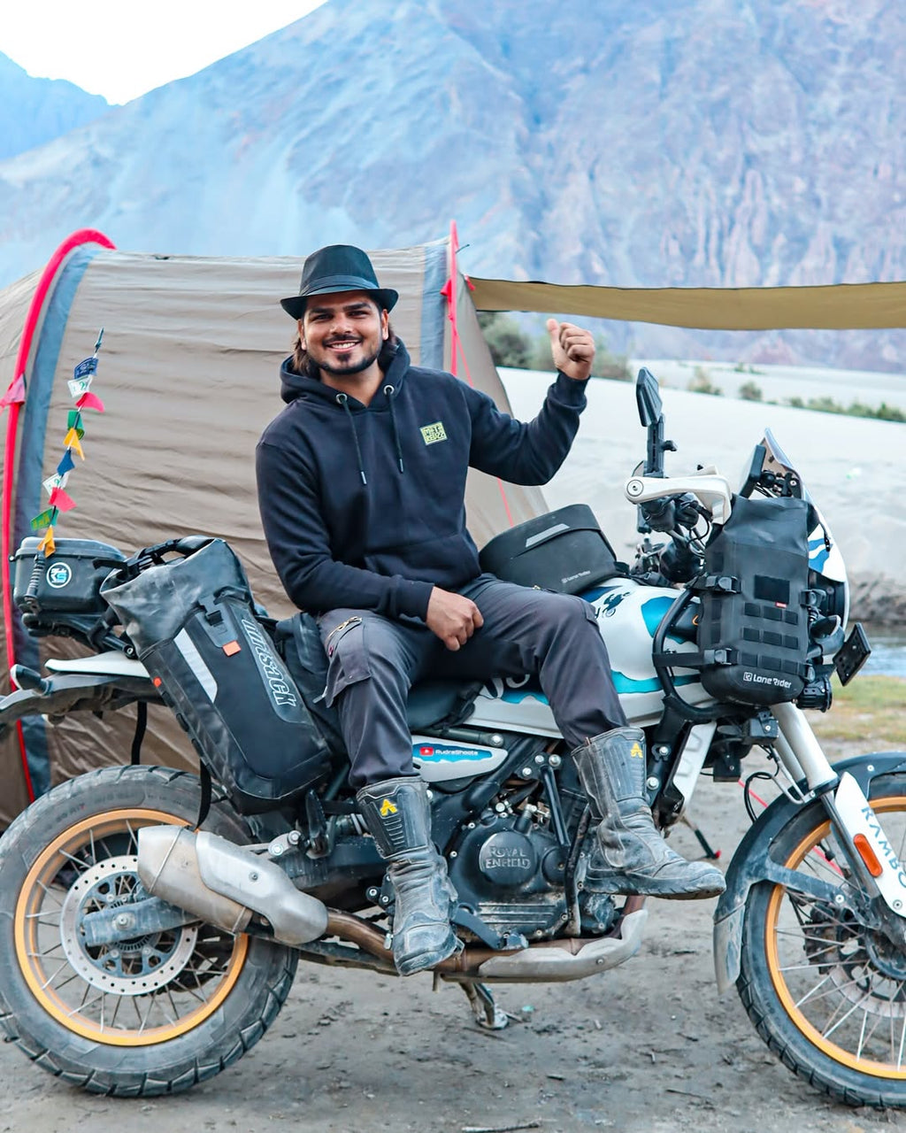 Riding is my Meditation Hoodie for Bikers