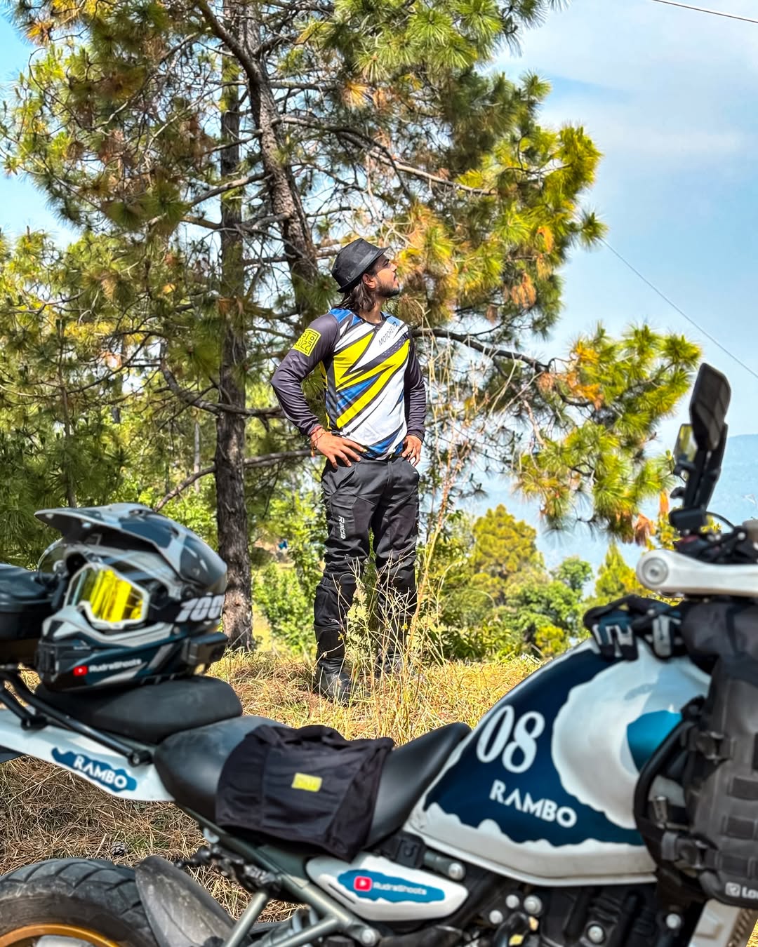 Motorevzz Theme Jersey for Bikers