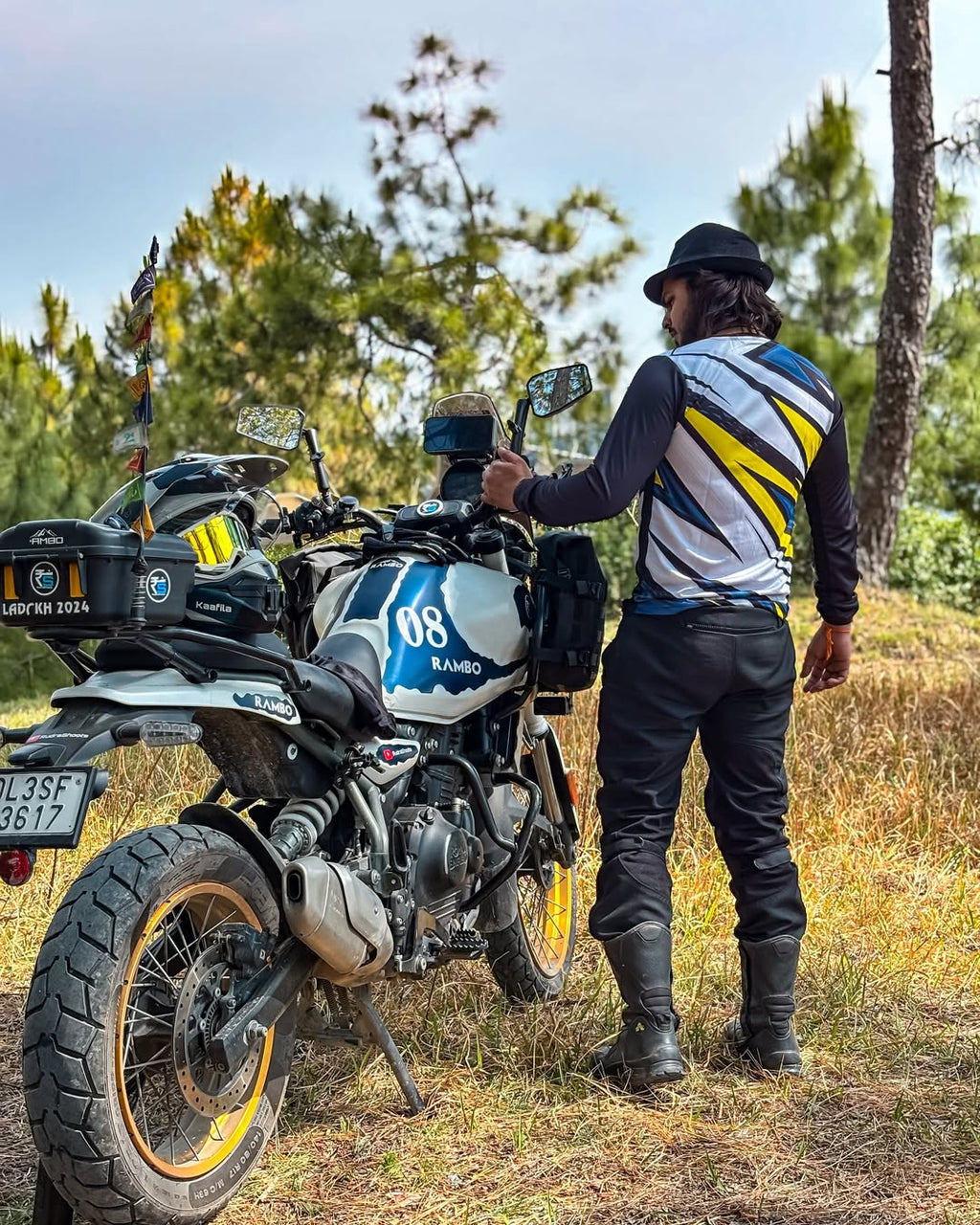 Motorevzz Theme Jersey for Bikers