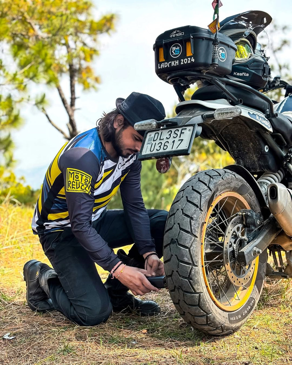 Motorevzz Theme Jersey for Bikers