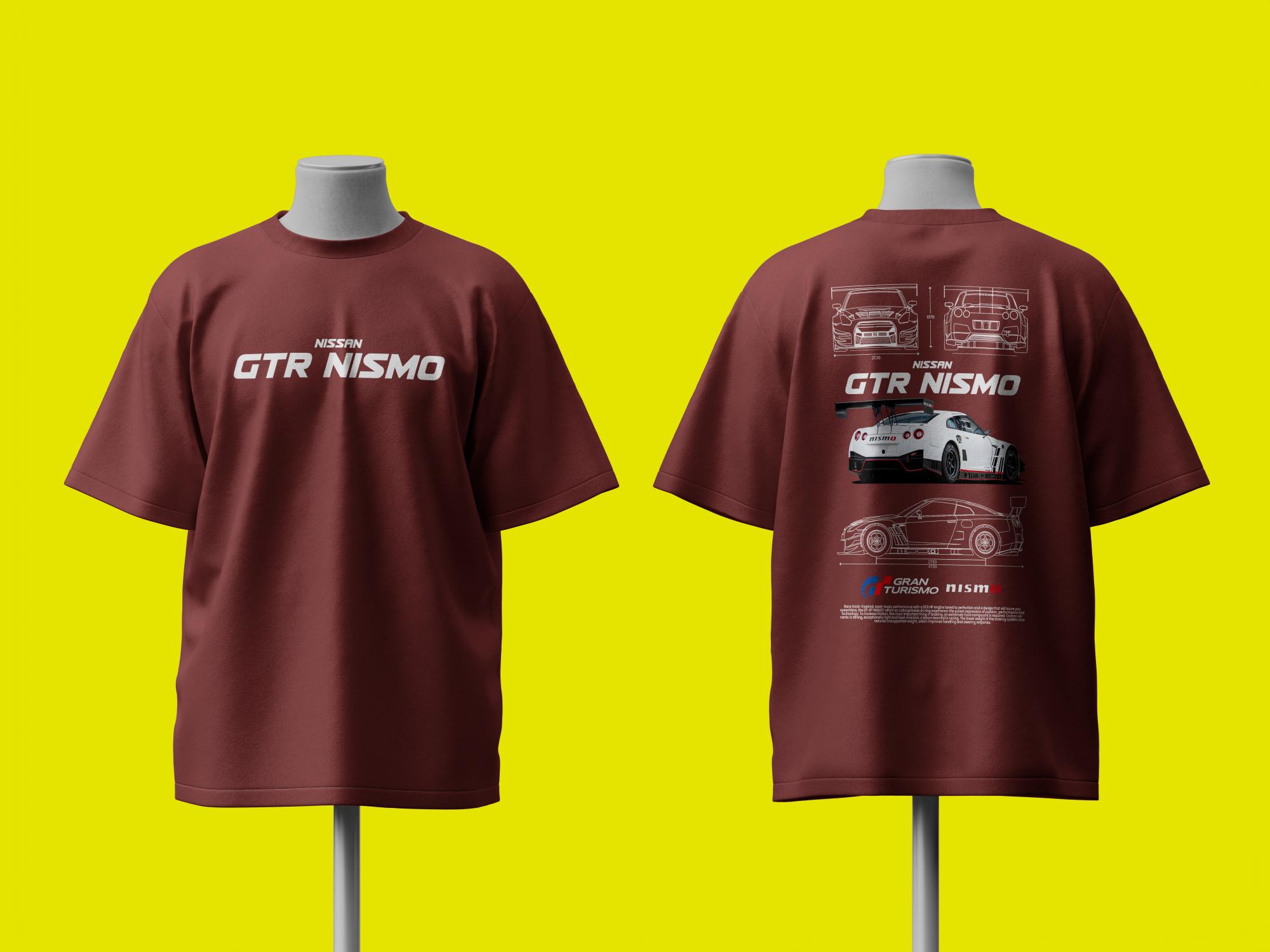 Nissan GTR Nismo Oversized Tshirt