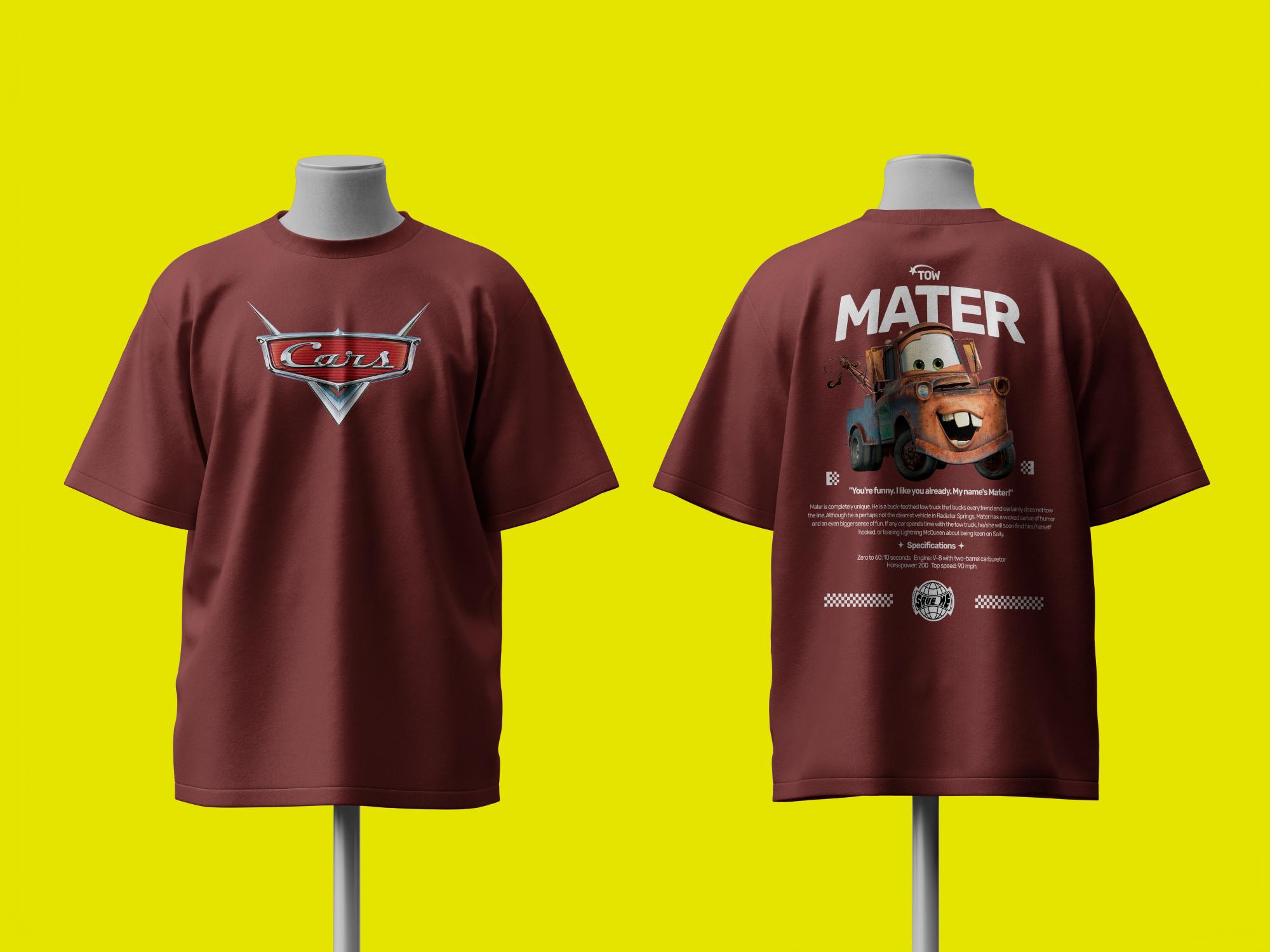 Tow Mater Oversized Tshirt