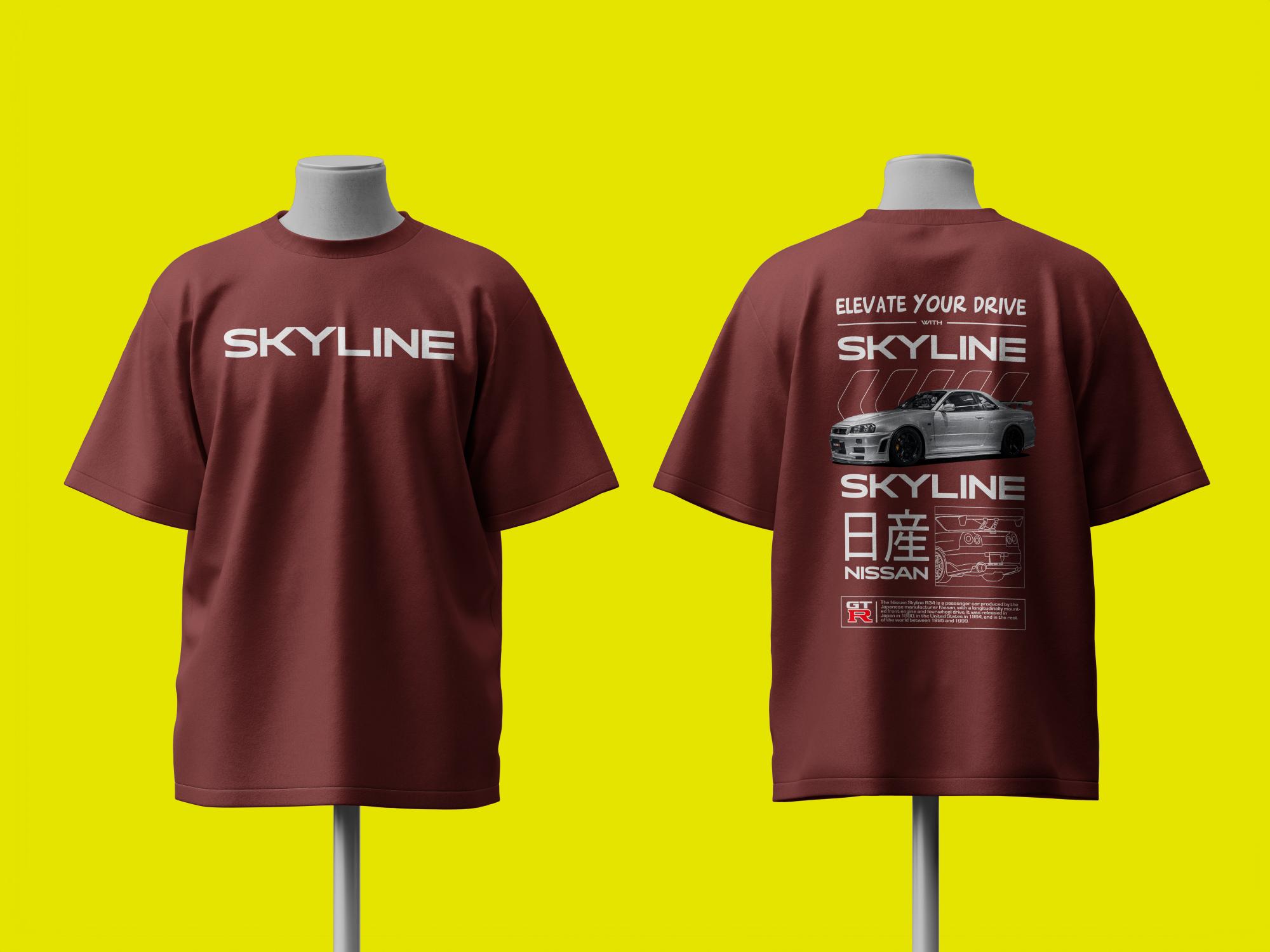 Skyline Oversized Tshirt