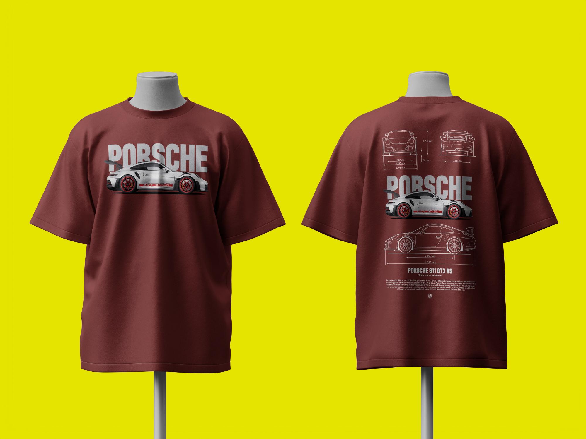 Porsche Oversized Tshirt