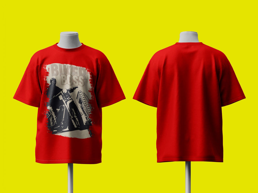 Biker Boss oversized Tshirt
