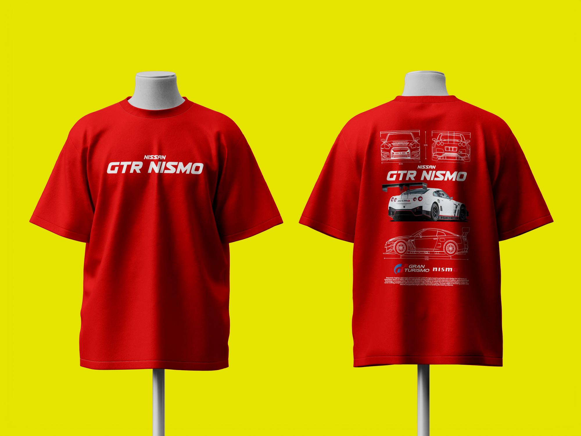 Nissan GTR Nismo Oversized Tshirt