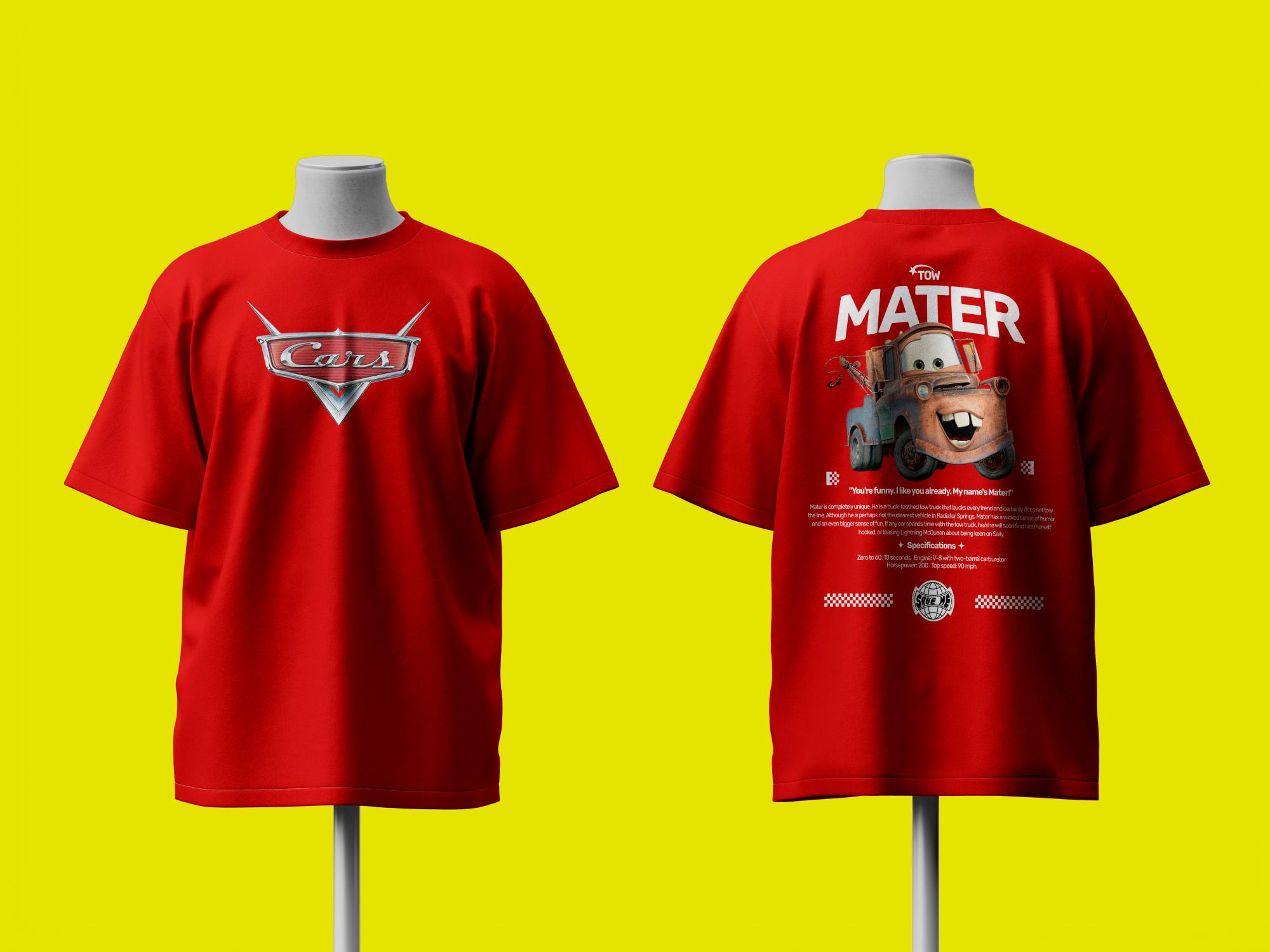 Tow Mater Oversized Tshirt