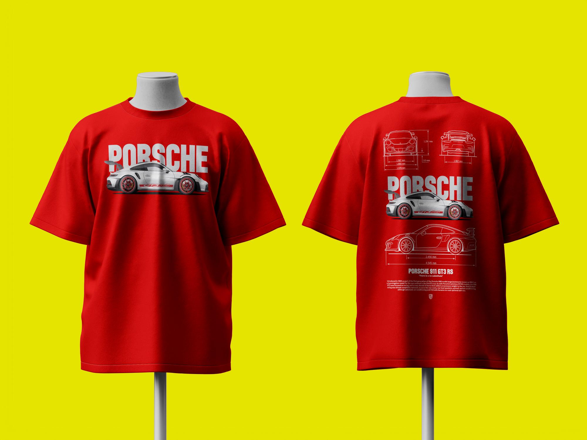 Porsche Oversized Tshirt