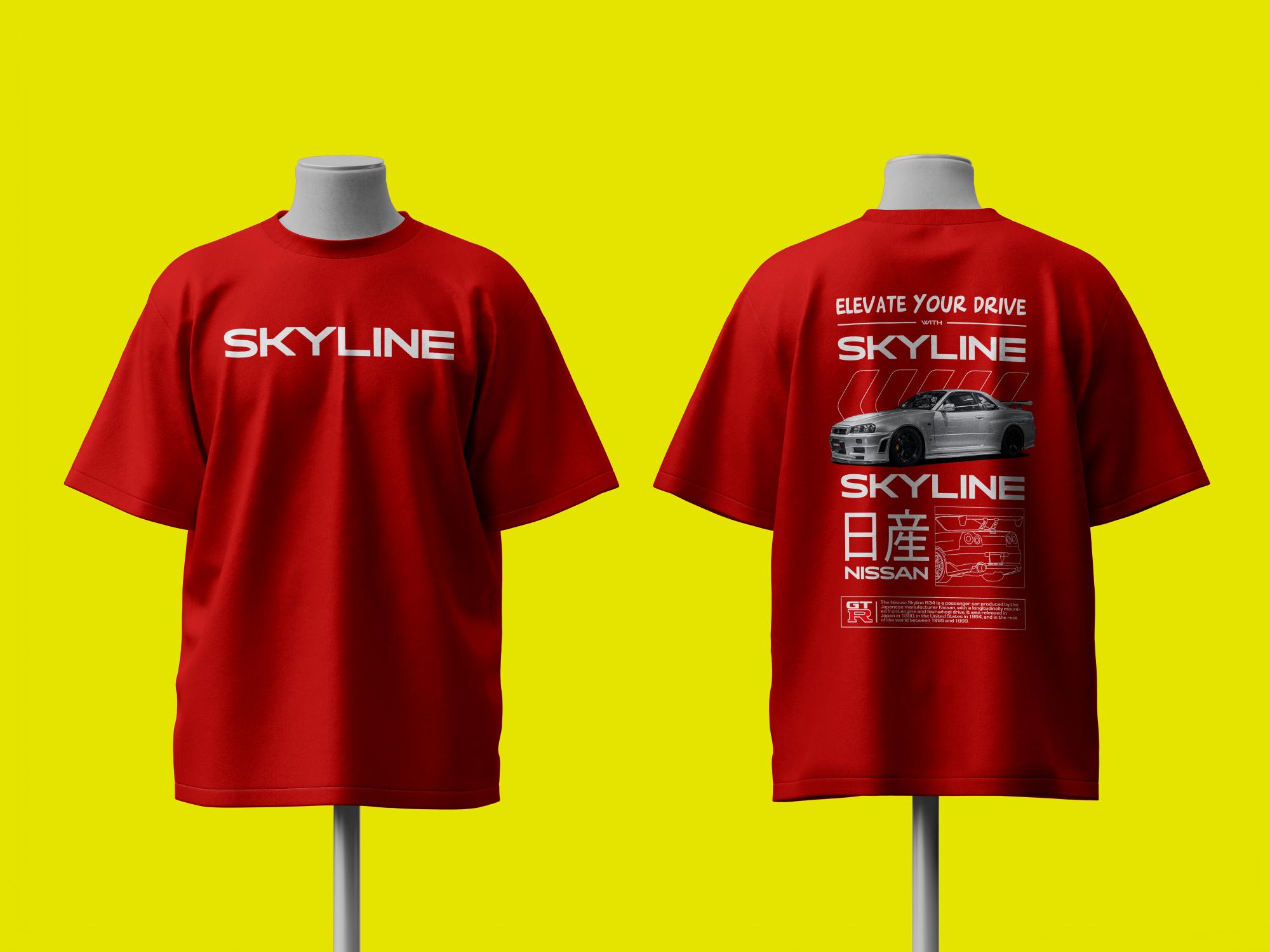 Skyline Oversized Tshirt