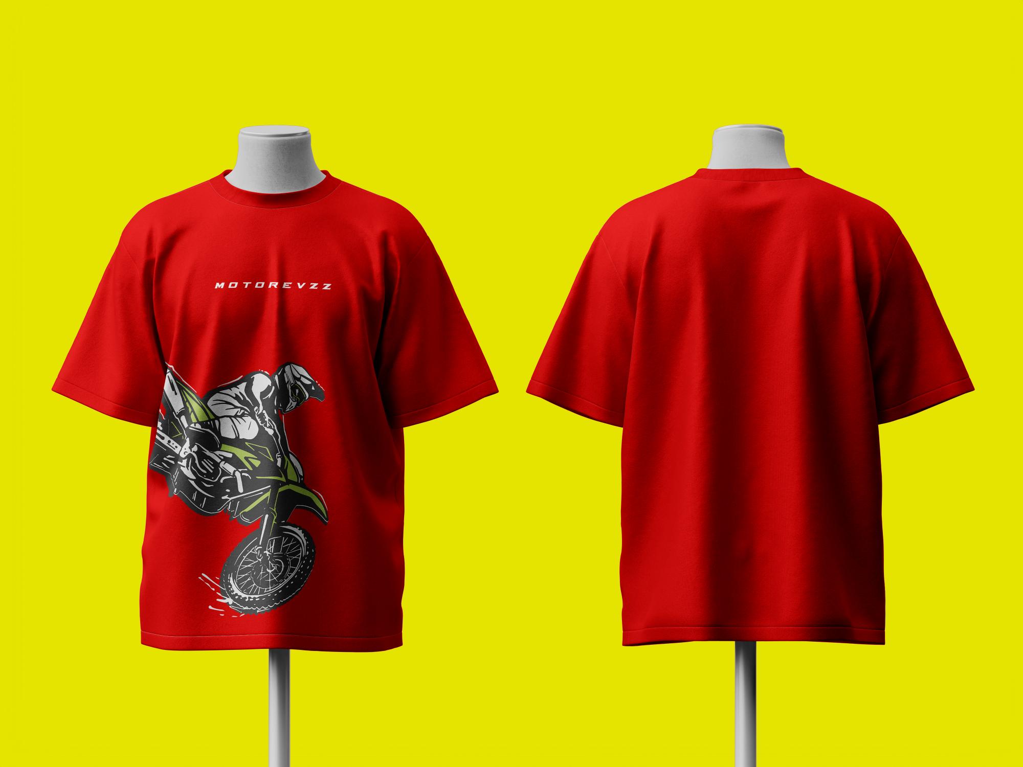 Biker Oversized Tshirt
