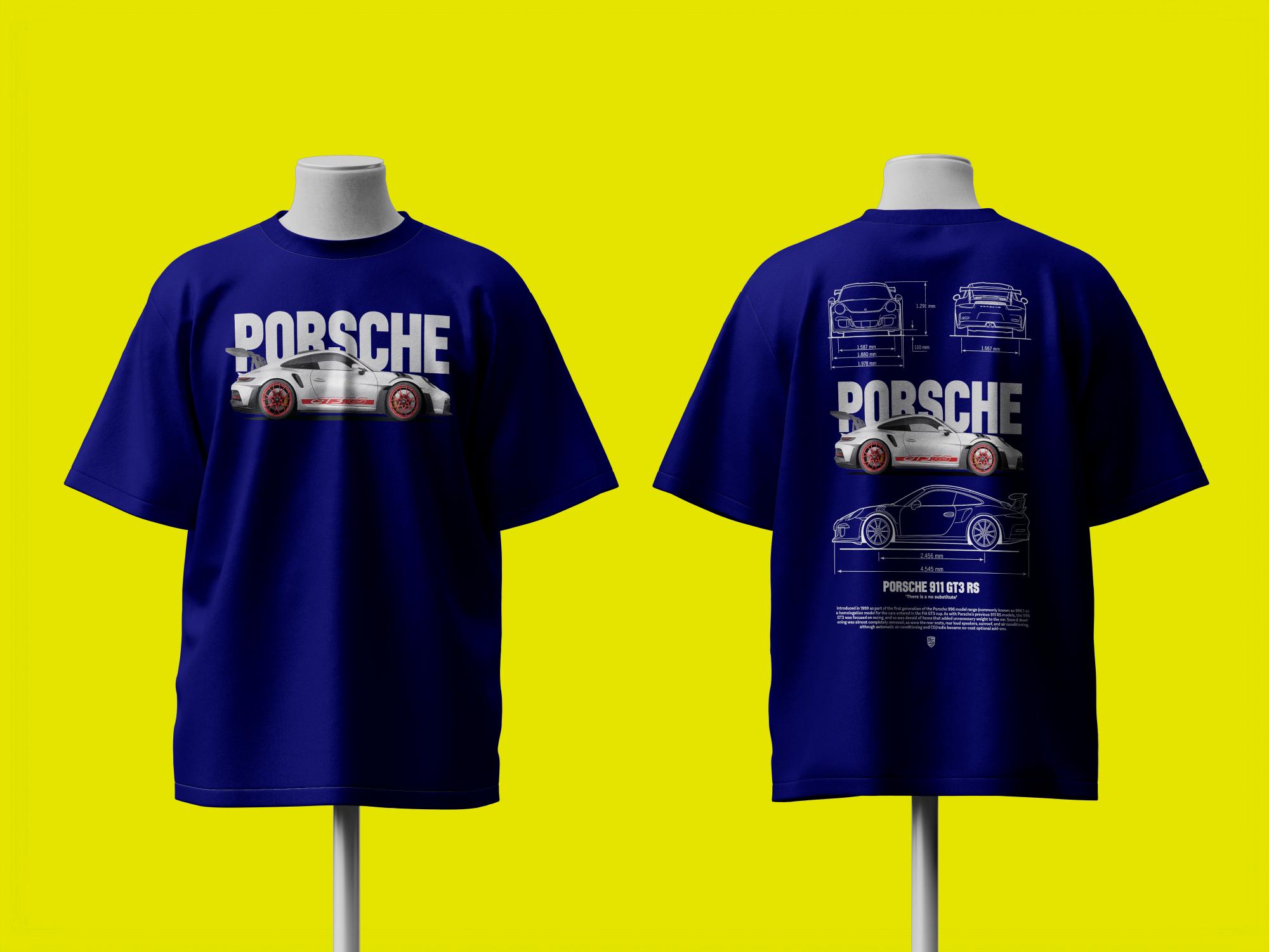 Porsche Oversized Tshirt