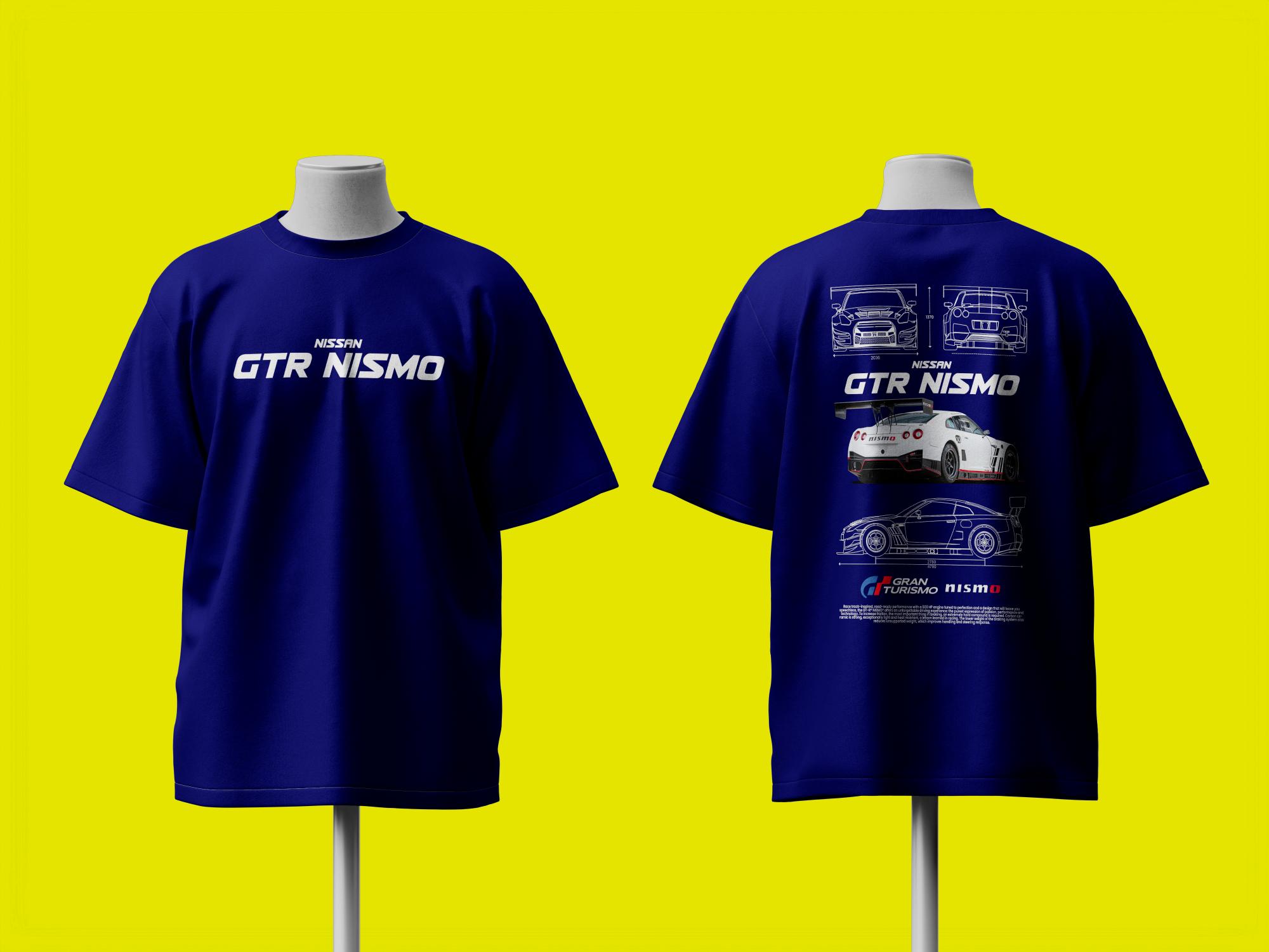 Nissan GTR Nismo Oversized Tshirt