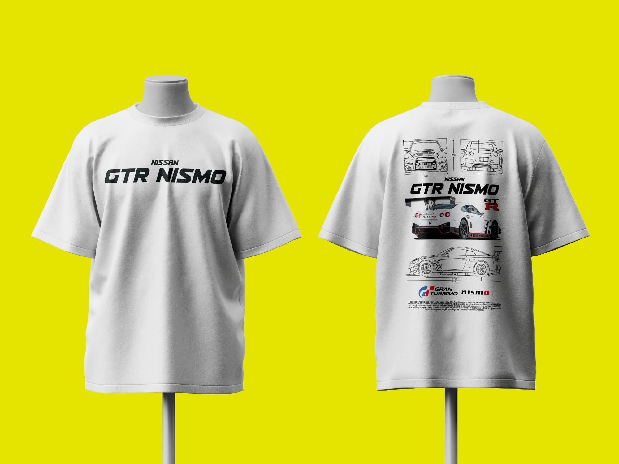 Nissan GTR Nismo Oversized Tshirt