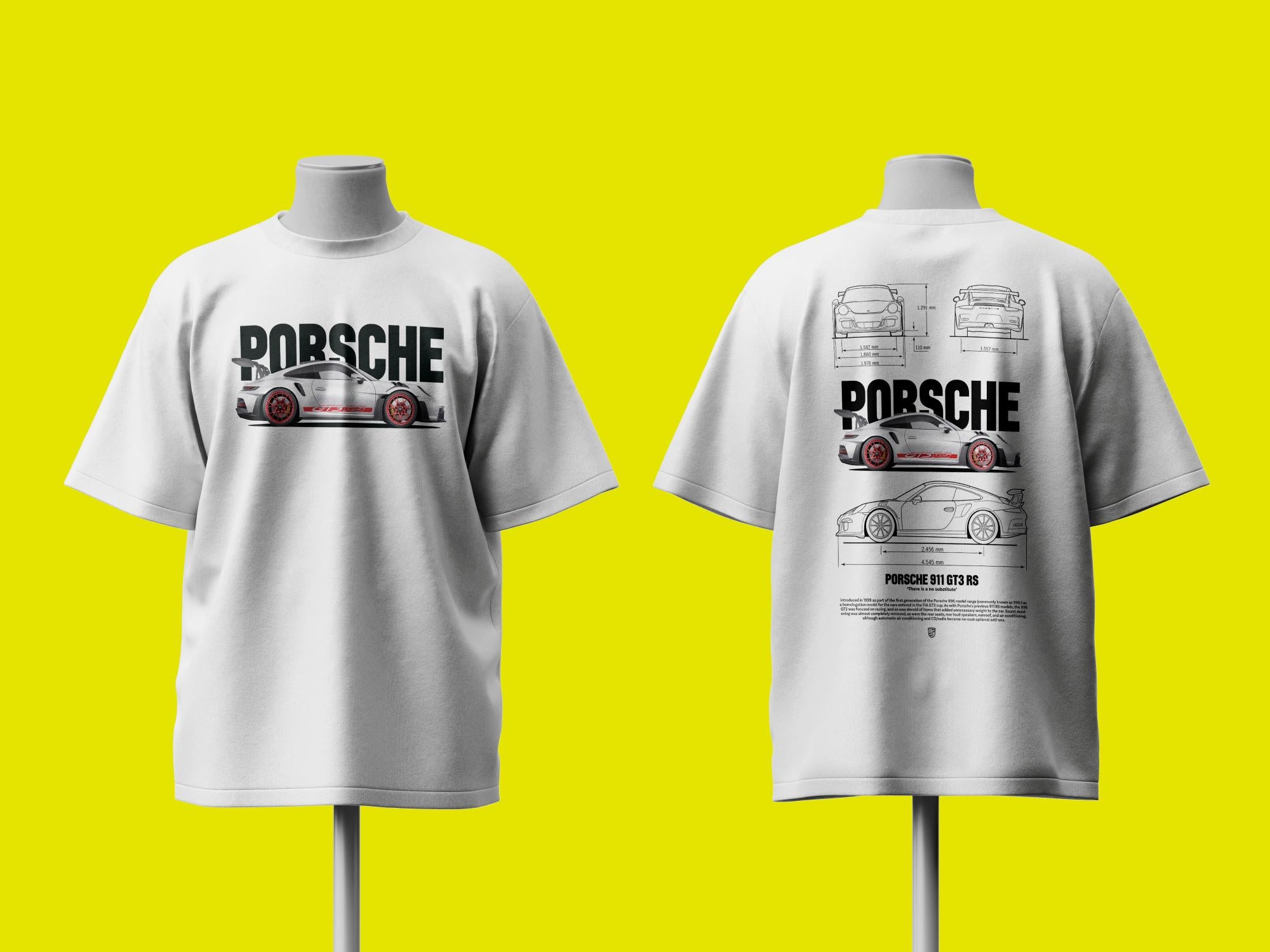 Porsche Oversized Tshirt