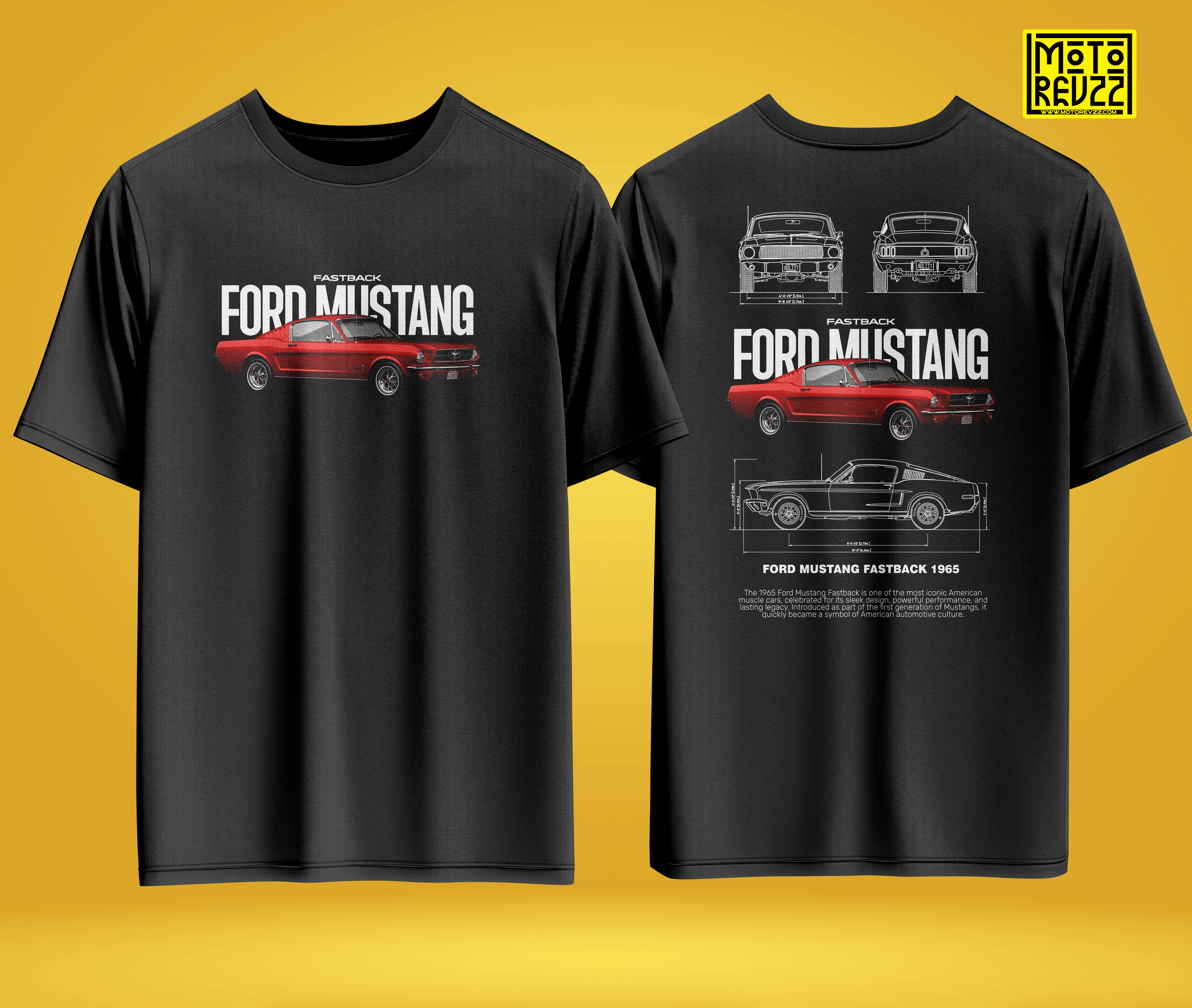 Ford Mustang Oversized Tshirt