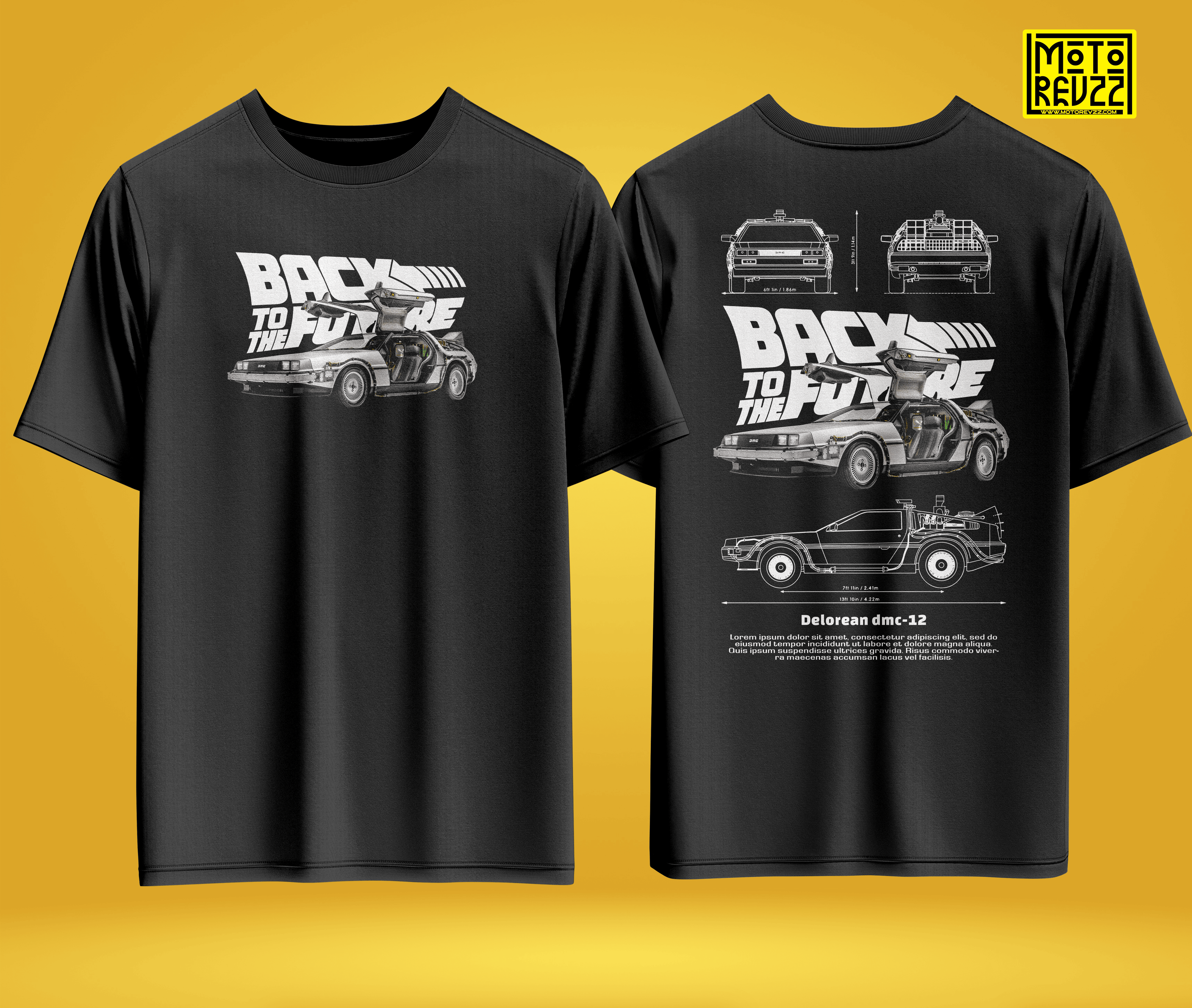 Back To The Future Oversized Tshirt