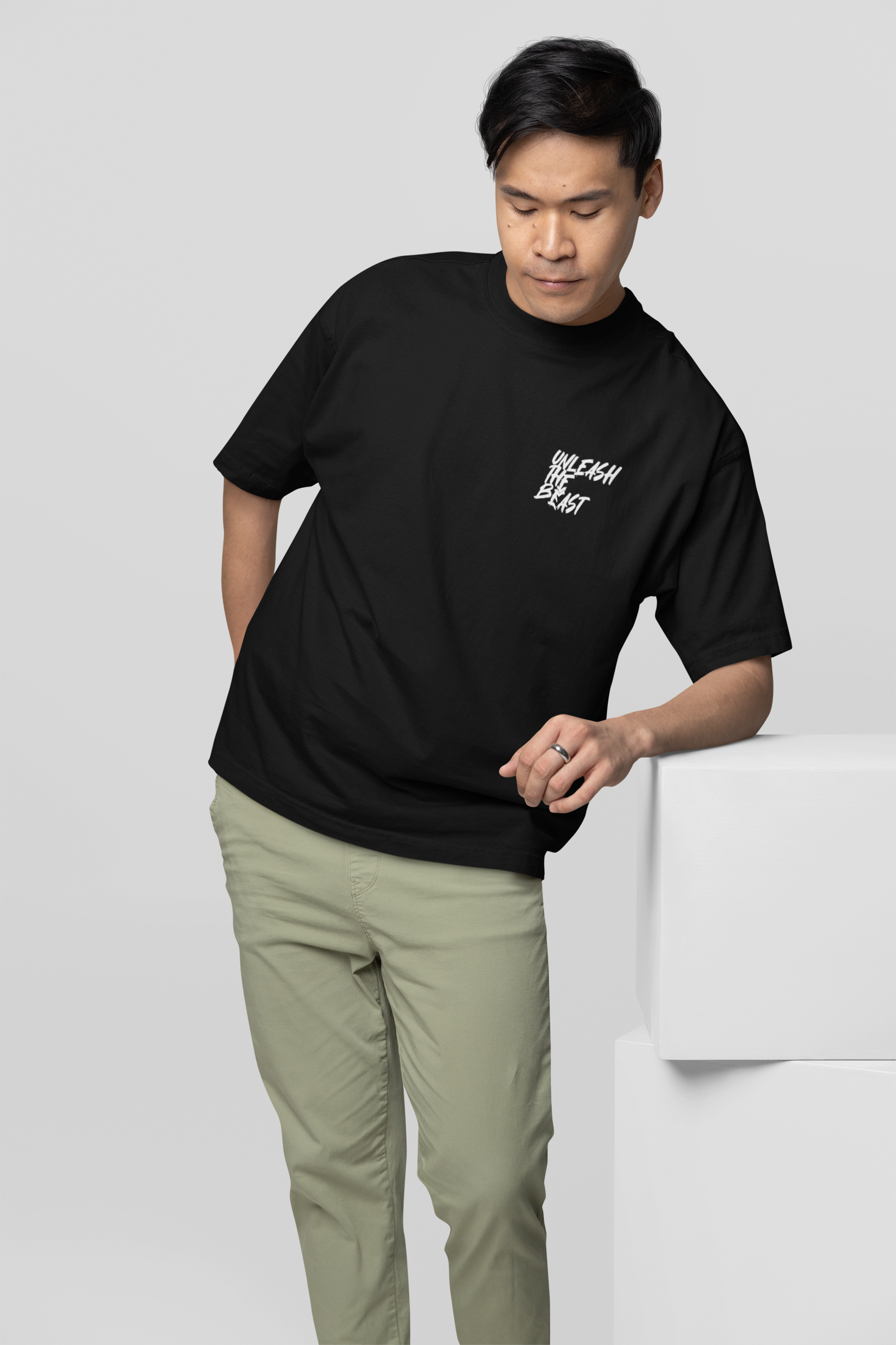 Unleash The Beast Oversized T-shirt for Bikers