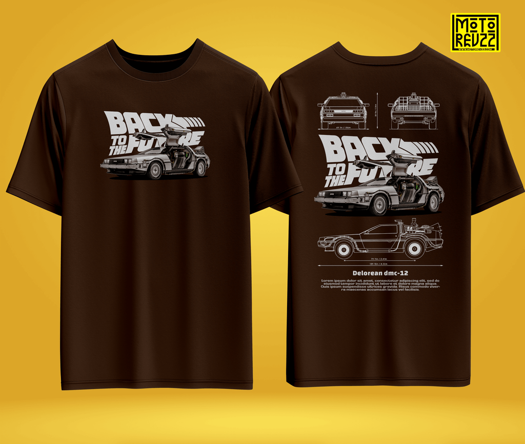 Back To The Future Oversized Tshirt