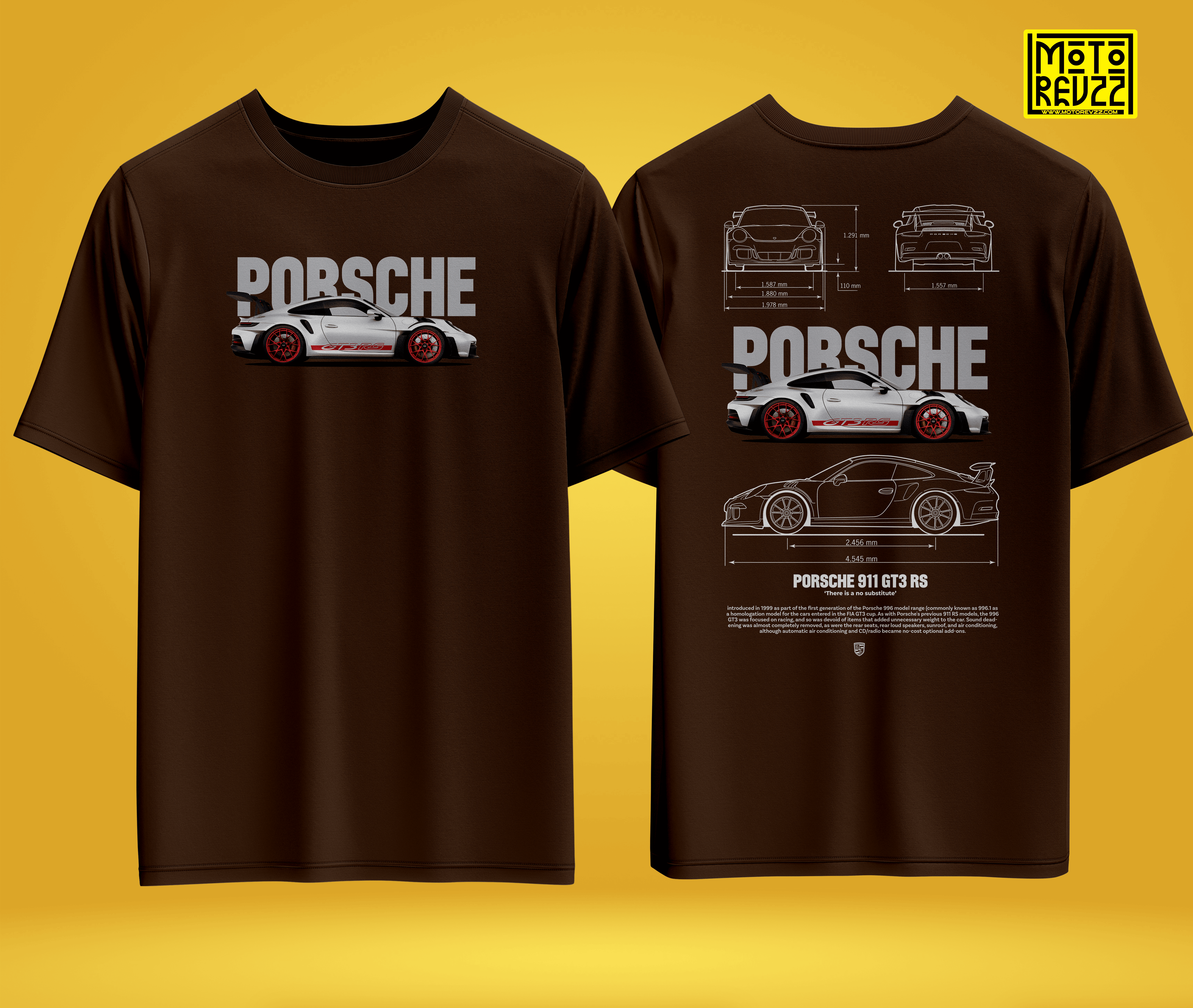 Porsche Oversized Tshirt