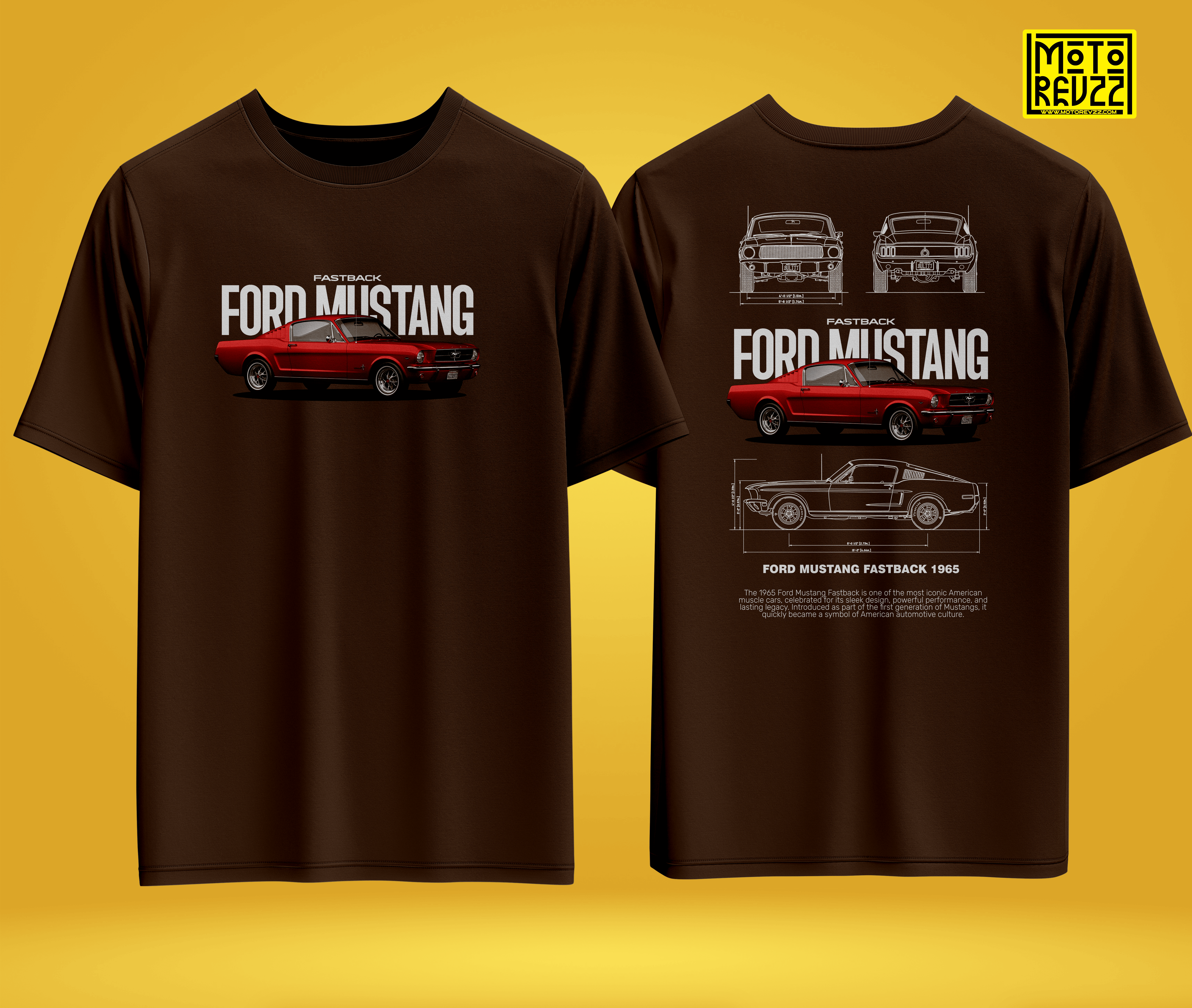 Ford Mustang Oversized Tshirt