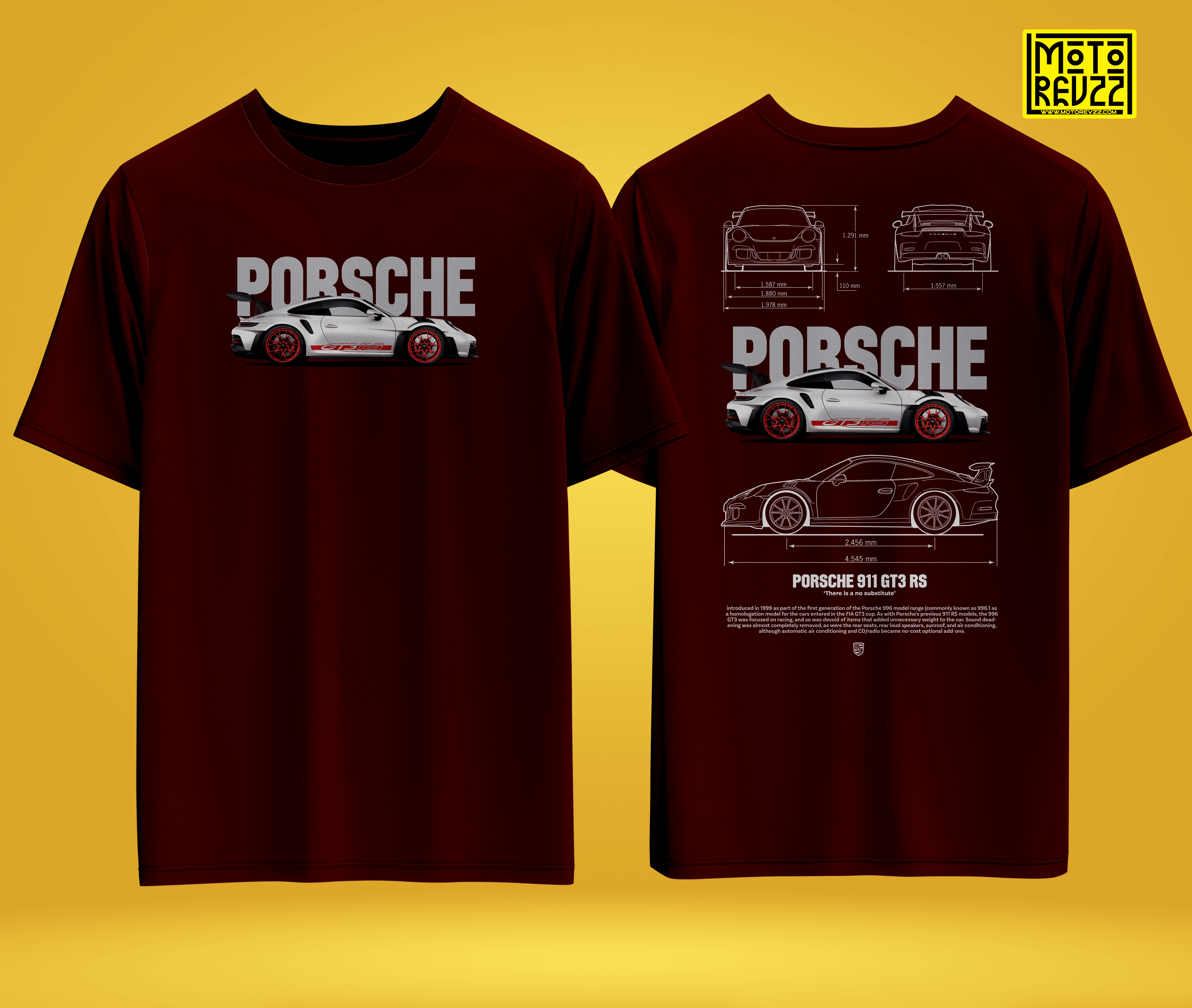 Porsche Oversized Tshirt