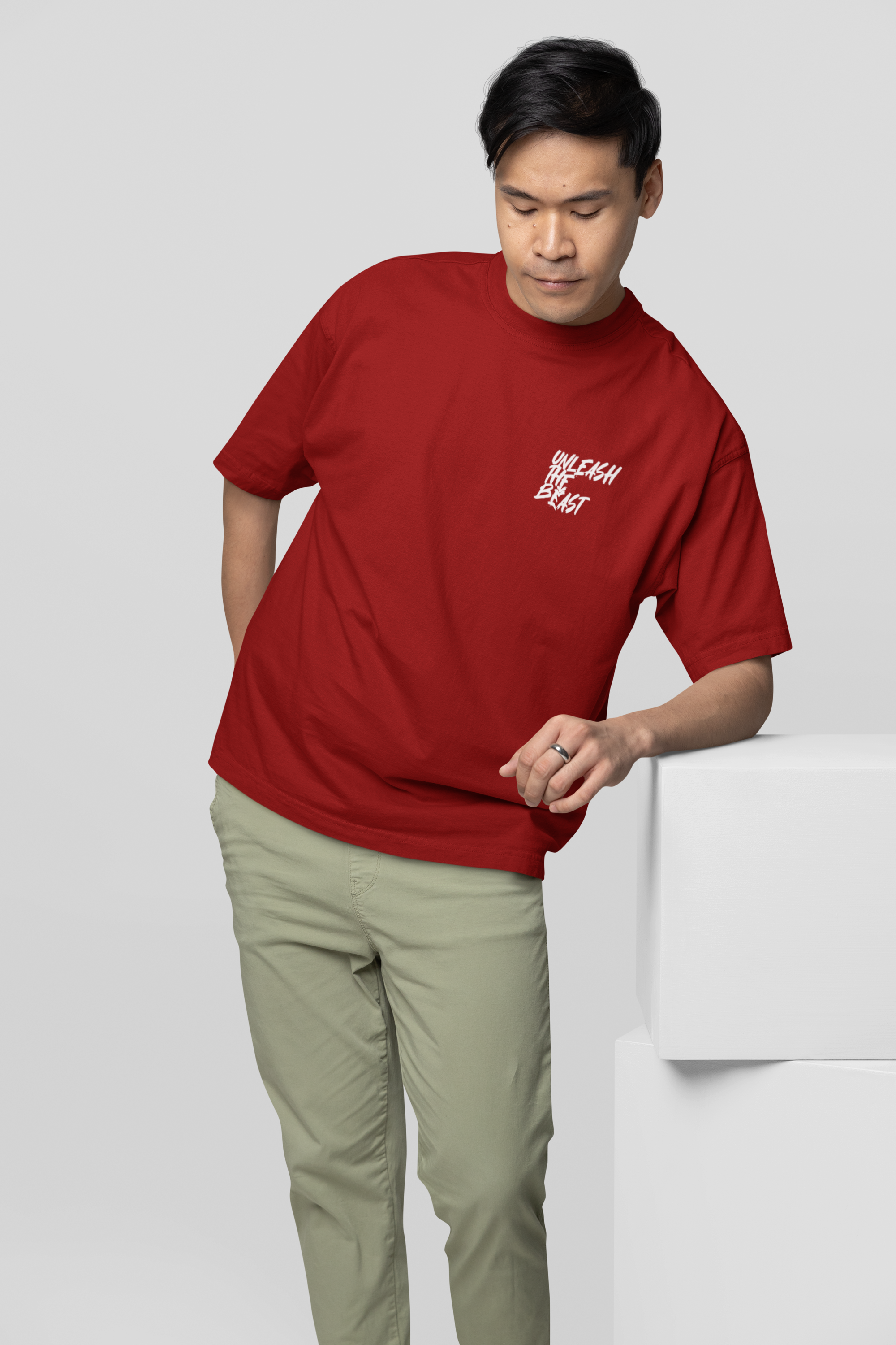 Unleash The Beast Oversized T-shirt for Bikers