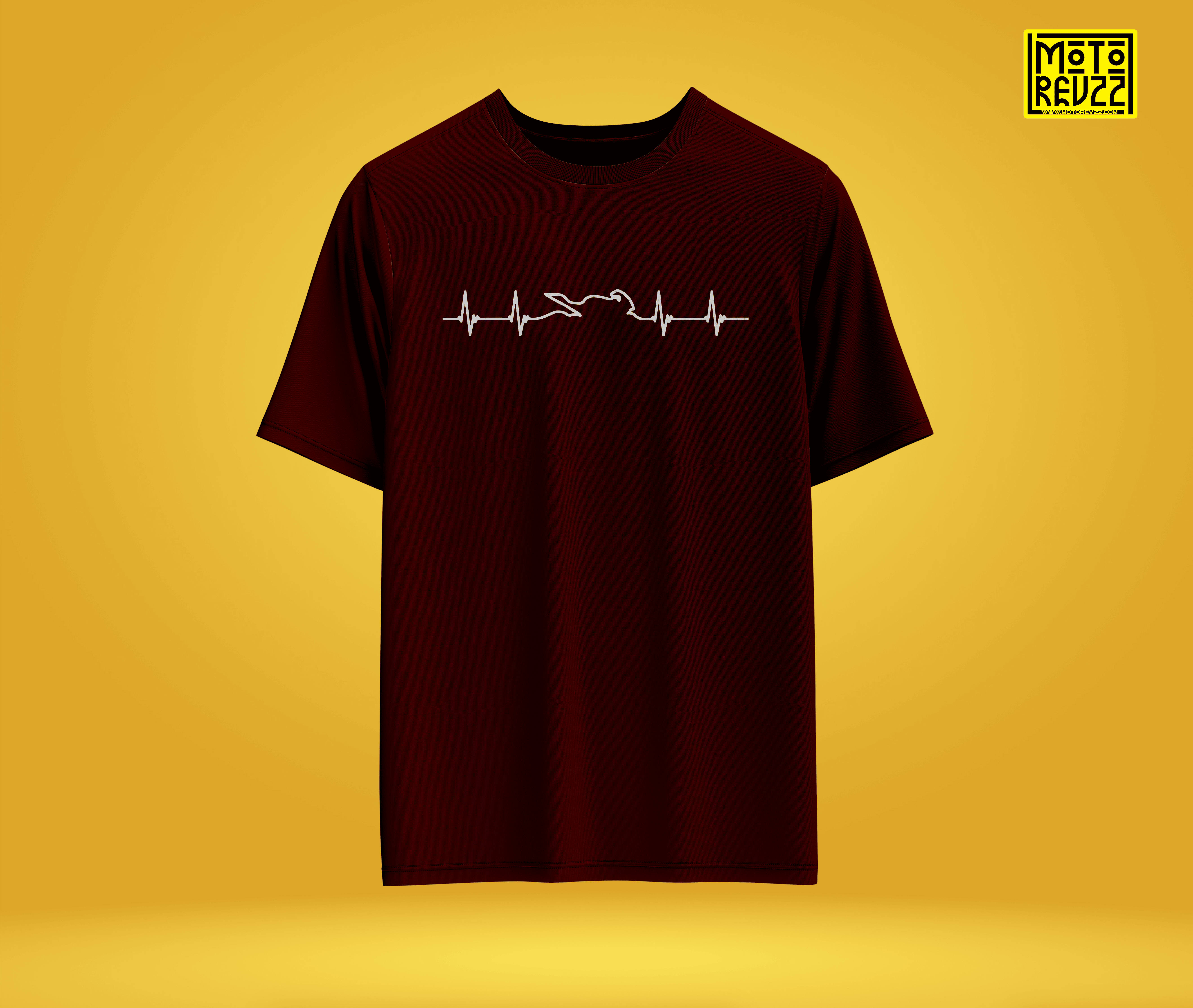 Heartbeat of a Biker Oversized T-Shirt