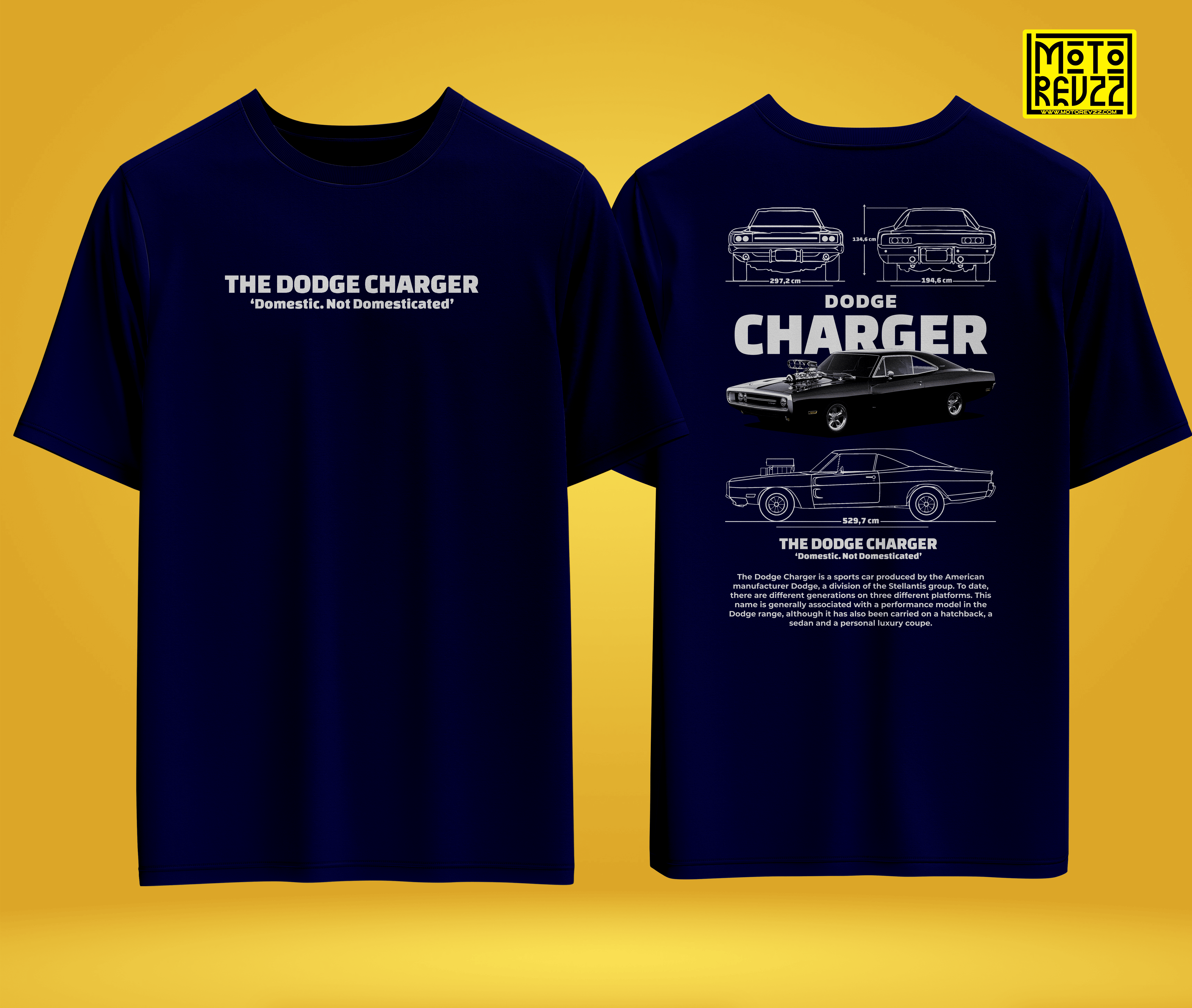 Dodge Challenger Oversized Tshirt