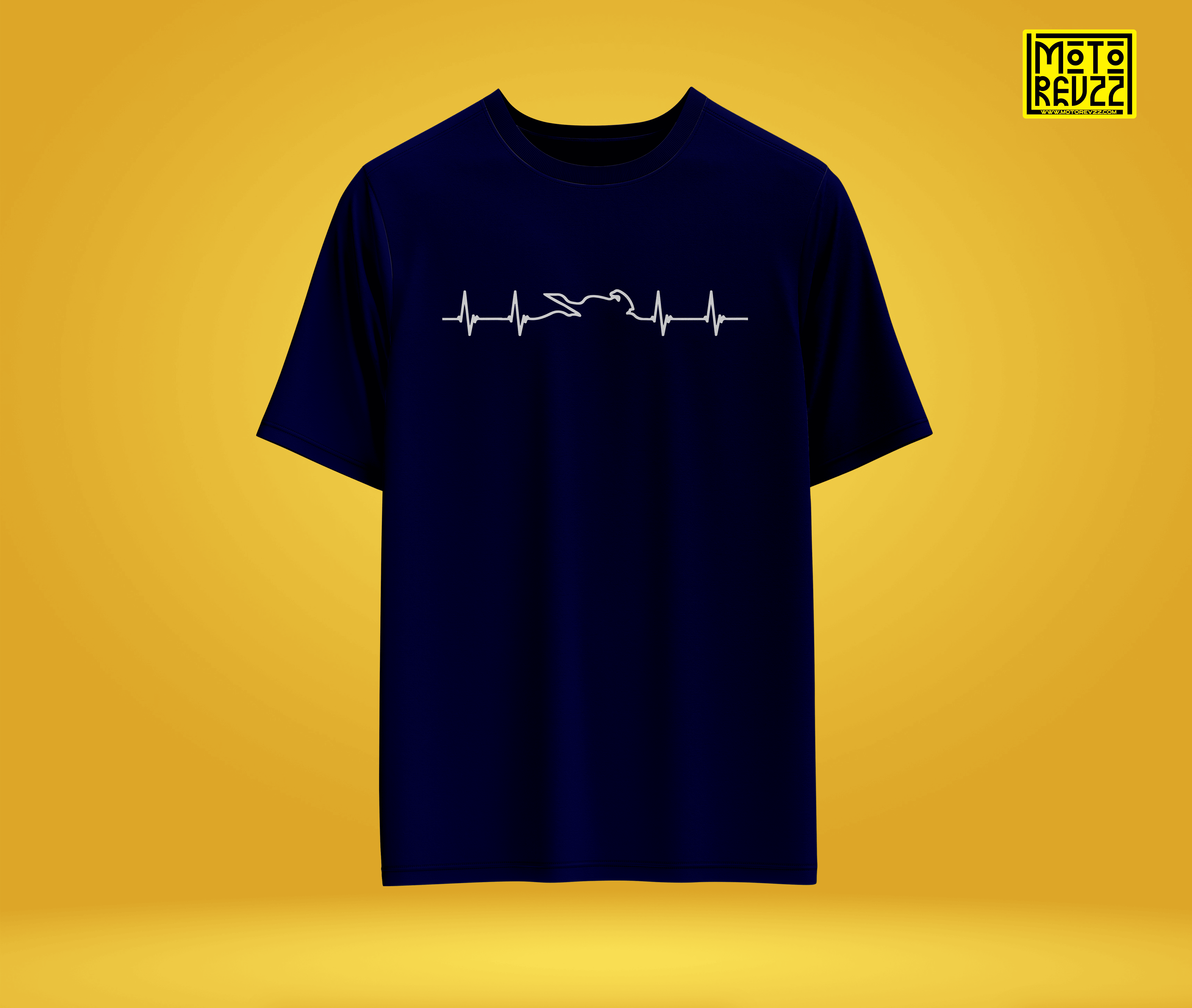 Heartbeat of a Biker Oversized T-Shirt