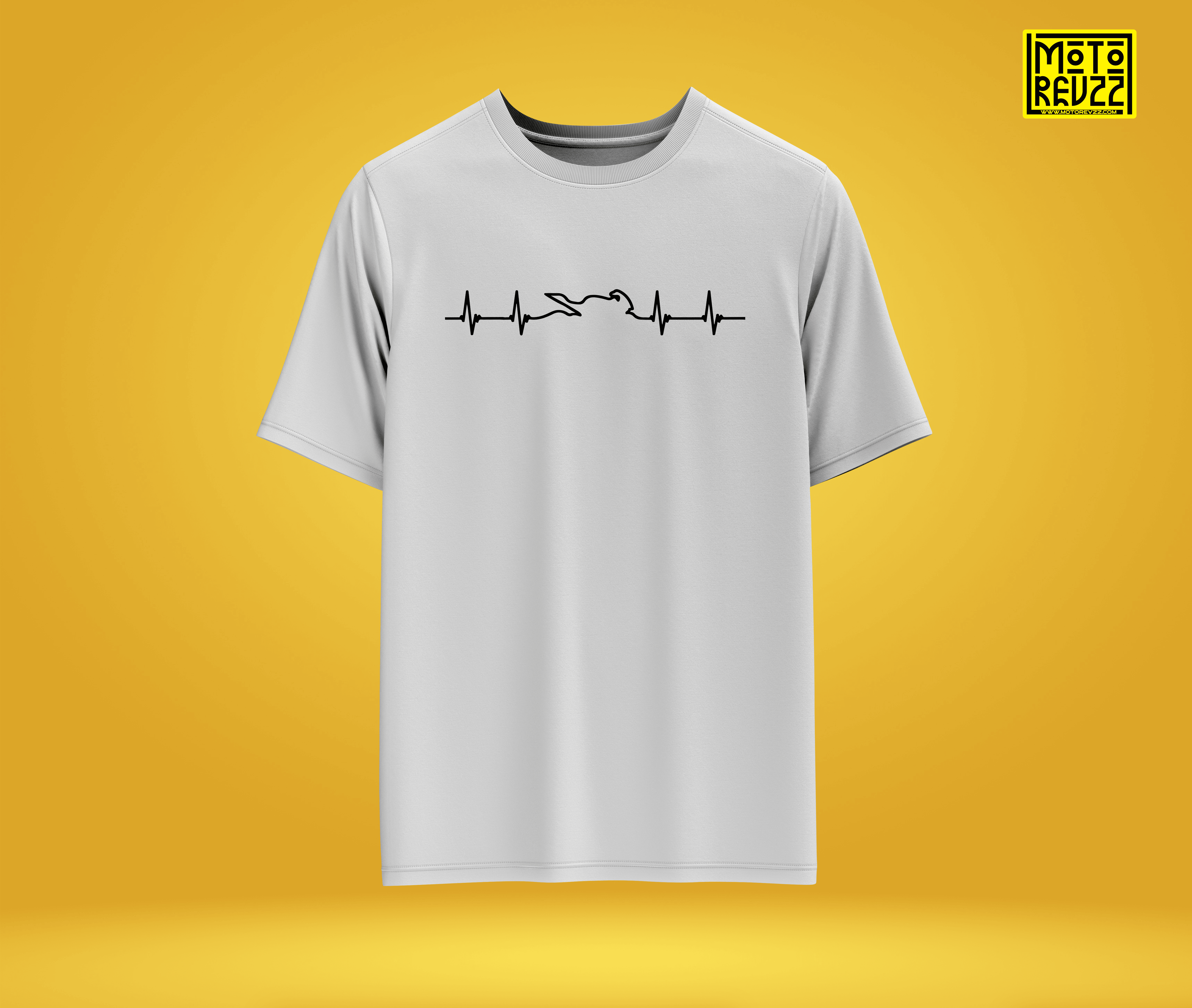 Heartbeat of a Biker Oversized T-Shirt