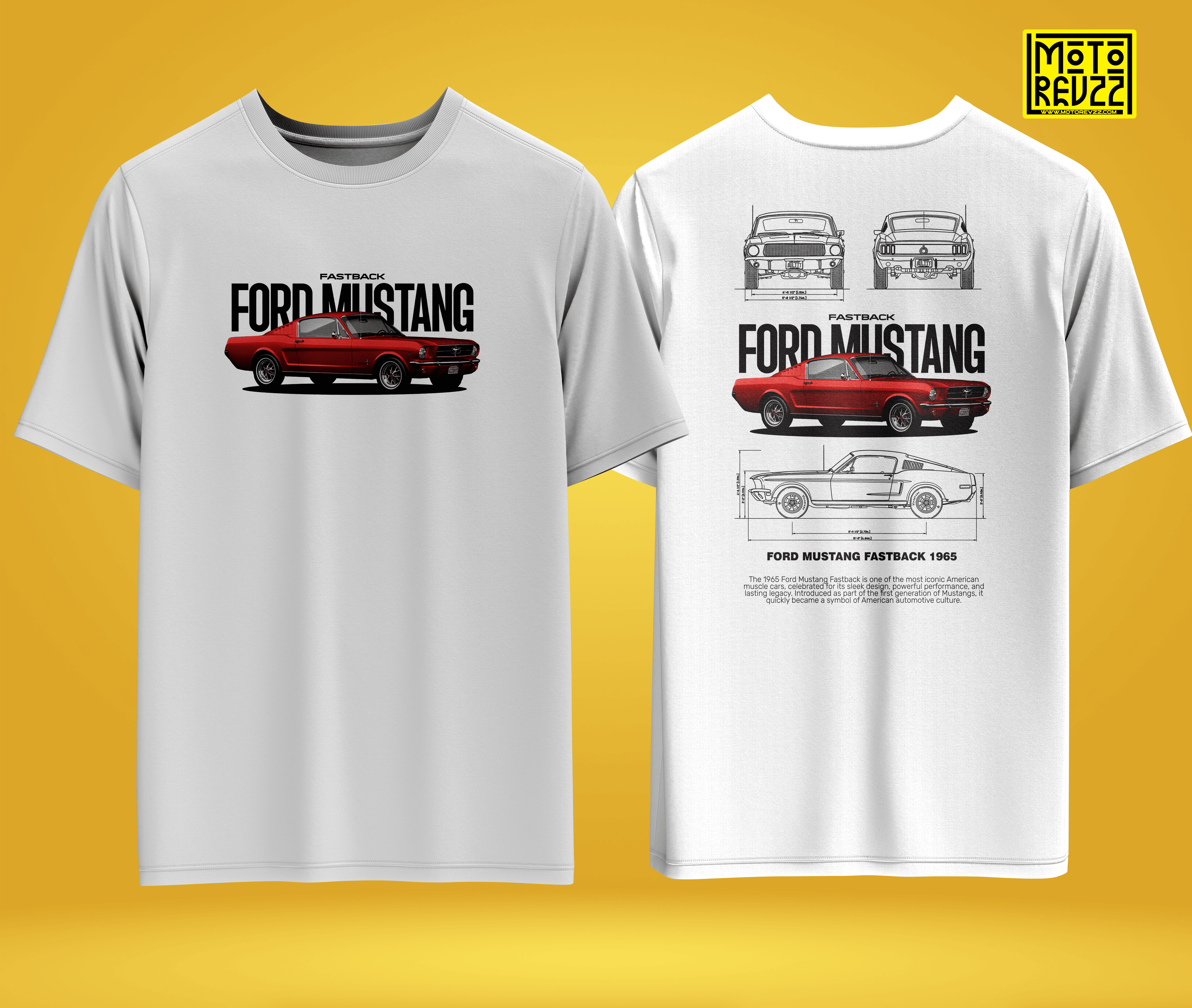 Ford Mustang Oversized Tshirt